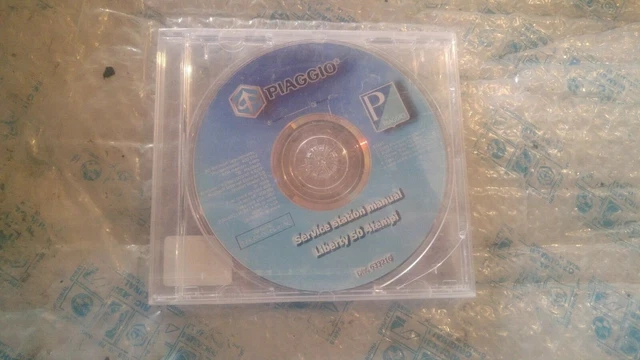 Cd Manuale Stazioni Di Servizio Piaggio Liberty 4 Tempi
