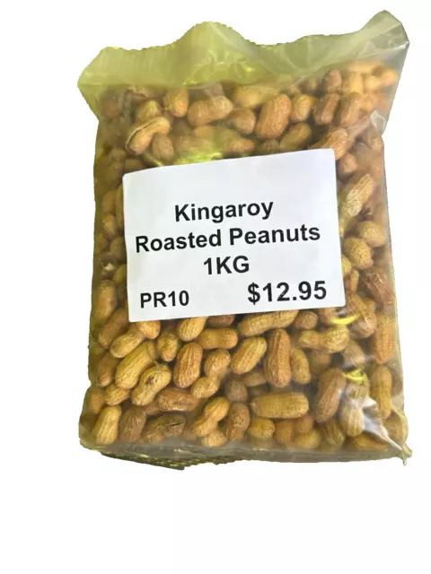 Kingaroy Roasted Peanut in Shell 1kg