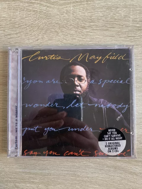 Curtis Mayfield | Never Say You Can’t Survive & Do It All Night | 2 Cd | TBE