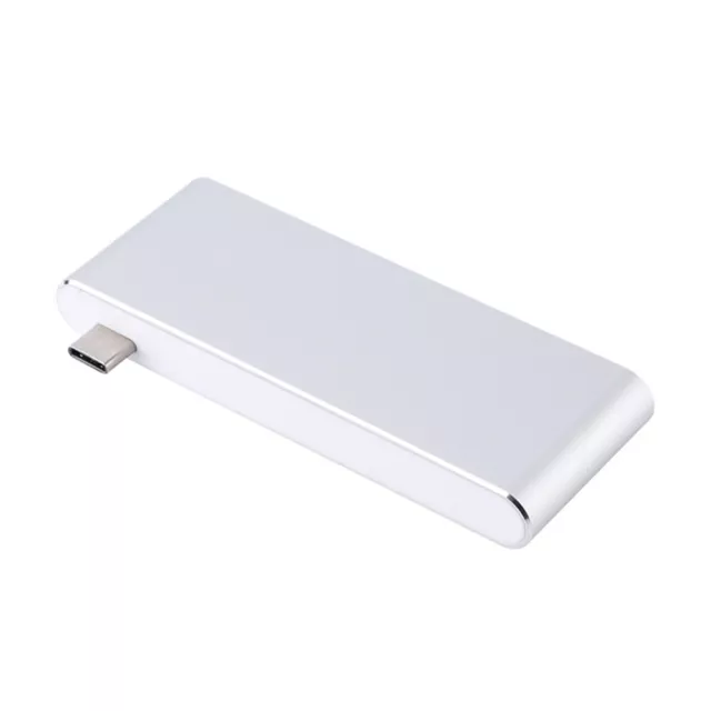 P86C USB 3.1 Type C Hub Avec Lecteur de Carte SD / MICROSD 2x A, 1x Connexion