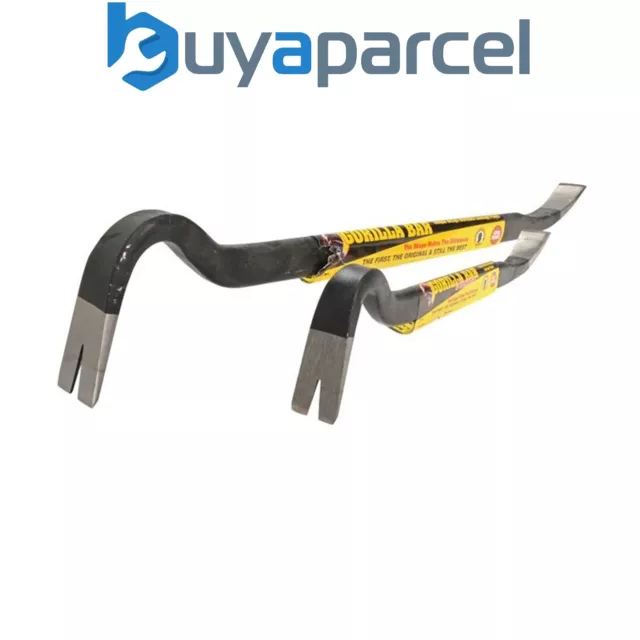 Roughneck ROU64400 Gorilla Wrecking Pry Crow Bar Twin Pack 14in 350mm 24in 450mm