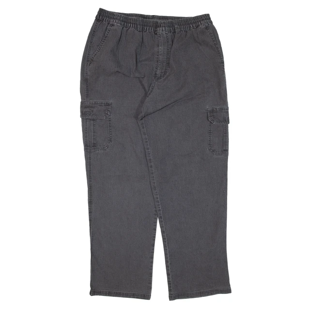 Pantaloni cargo grigi rilassati conosi W30 L27