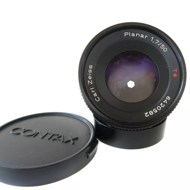 CARL ZEISS Planar T* 50mm F1.7  Objektiv für Contax/Yashica  - JAPAN