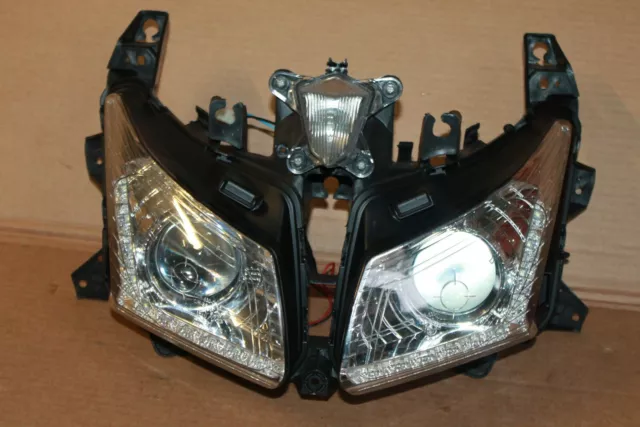 Groupe Optique Phare Avant Masque LED Yamaha T Max Tmax 530 2012>2014