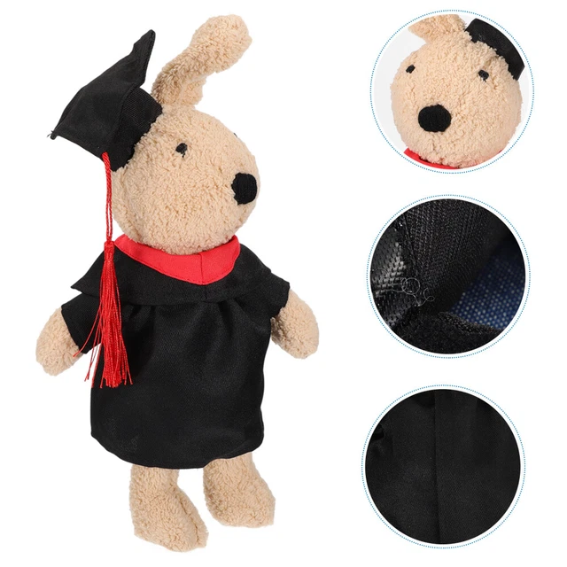 1 stück Schöne Abschlusspuppe Dekoration Bunny Puppe Ornament Partyversorgung