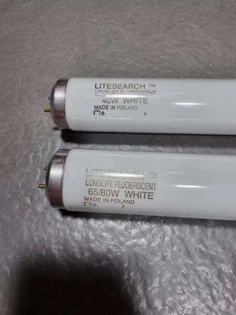 LITESEARCH T12 FLUORESCENT TUBES - 51x 40W 4FT&40x 65W/80W 5FT - OFFERS WELCOME