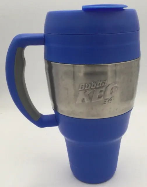 BUBBA KEG 34 Oz 1 L Blue Stainless Steel Cooler Insulated Travel Mug Hot/Cold