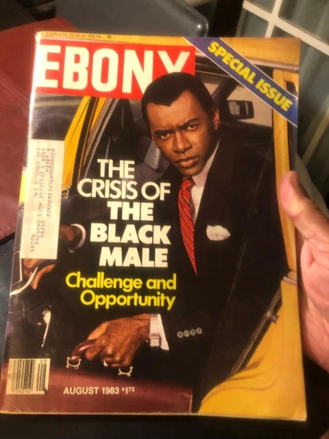 EBONY MAGAZINE Aug. 1983 SPECIAL ISSUE Crisis of The Black Male (Black Americana