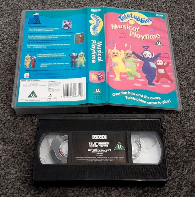 TELETUBBIES MUSICAL PLAYTIME Bbc Video Dipsy Laa Laa Pal Vhs Video Kids teletubbies-musical-playtime-bbc-video-dipsy-laa-laa-pal-vhs-video-kids