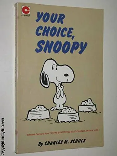 Your Choice Snoopy (Coronet Books) by Schulz, Charles M. Paperback Book The Fast