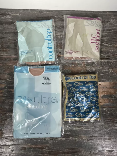 Silkies Ultra Control Top Large And 3 Silkies Control Tops Please Read