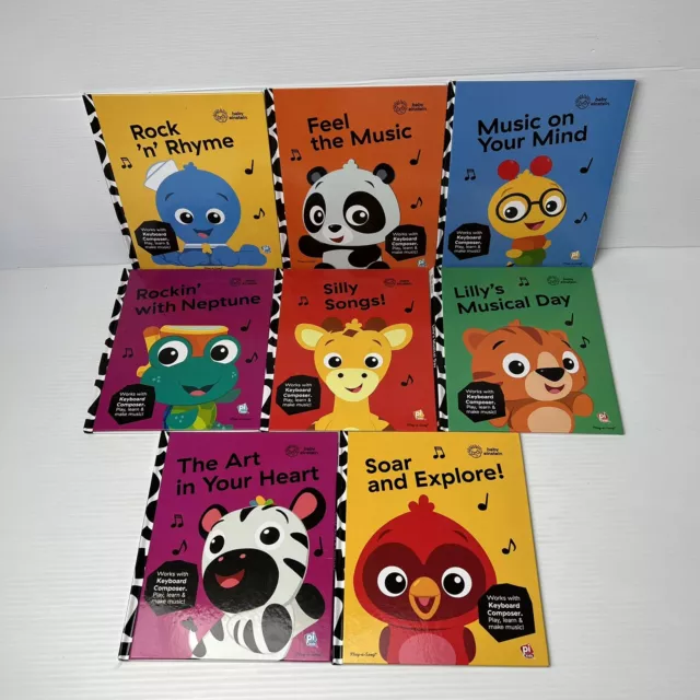 8 x BABY EINSTEIN Play A Song Play, Learn & Make Music HC Toddler Kids Books