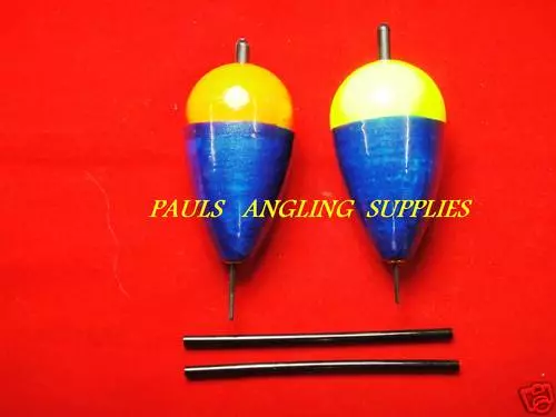 2 x TFT Pike Fishing Floats Bungs Slider  X-LARGE