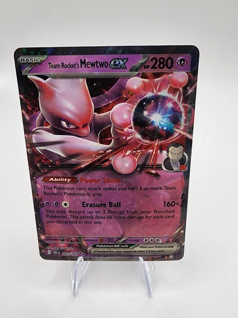 Mewtwo Destend Rivals TEAM ROCKET'S MEWTWO ex 081/182 Sv10: Destined Rivals Holo $1.37 ...
