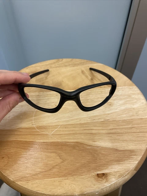 oakley new straight jacket black gold frame RARE