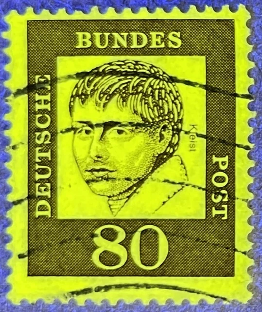 🇩🇪 BRD Bund Michel Nr. 359y Gestempelt (1961) Bedeutende Deutsche
