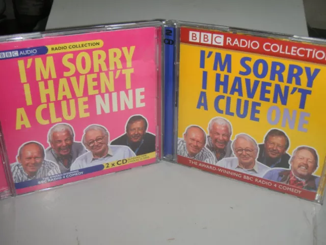 "I'm sorry I haven't a clue 1 and 9 ...4 CD's A