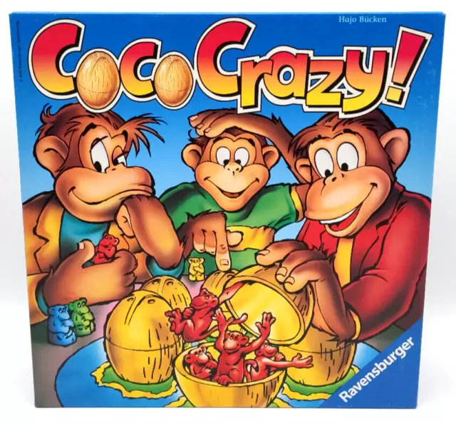 COCO CRAZY | Ravensburger Kinder Brett Spiel - Sehr Gut & komplett