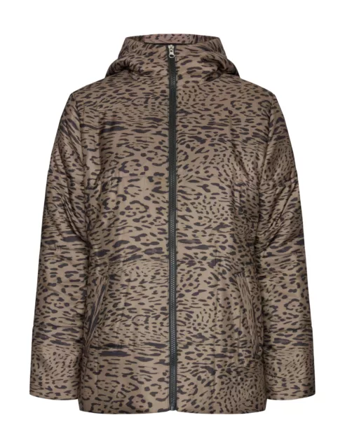 W LANE - Womens Long Jacket - Brown Winter Coat - Warm Puffer - Casual Work Wear 2