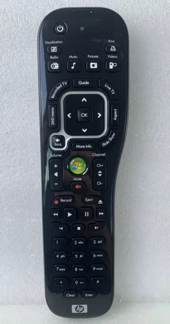 Genuine HP TSGH-IR02 PC Media Center Desktop Remote Control OEM Clean