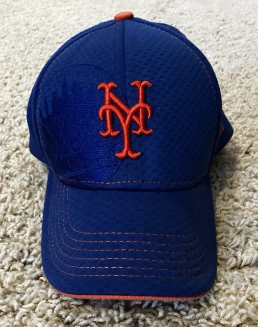 *PRE-OWNED* Size Child Youth New York Mets MLB New Era 39Thirty Stretch Fit Hat