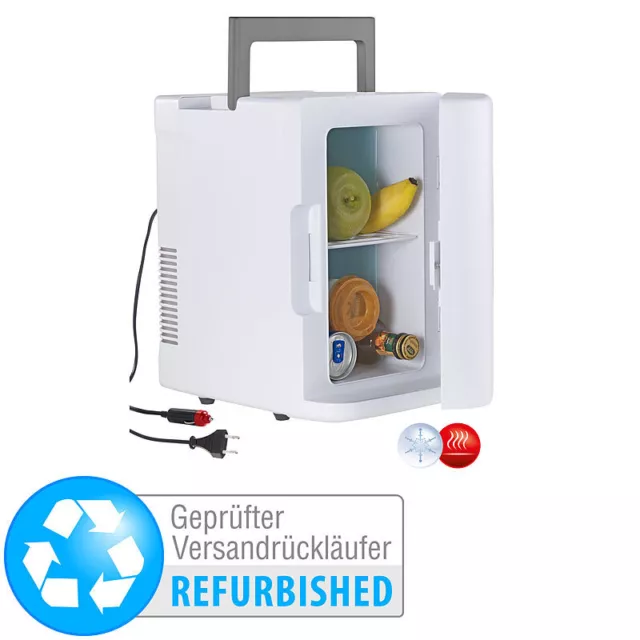 Mobiler Mini-Kühlschrank mit Wärmefunktion (Versandrückläufer)