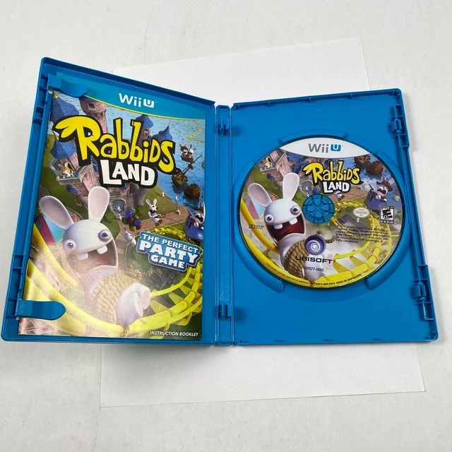 RABBIDS LAND NINTENDO Wii U Video Game 2012 £19.17 - PicClick UK