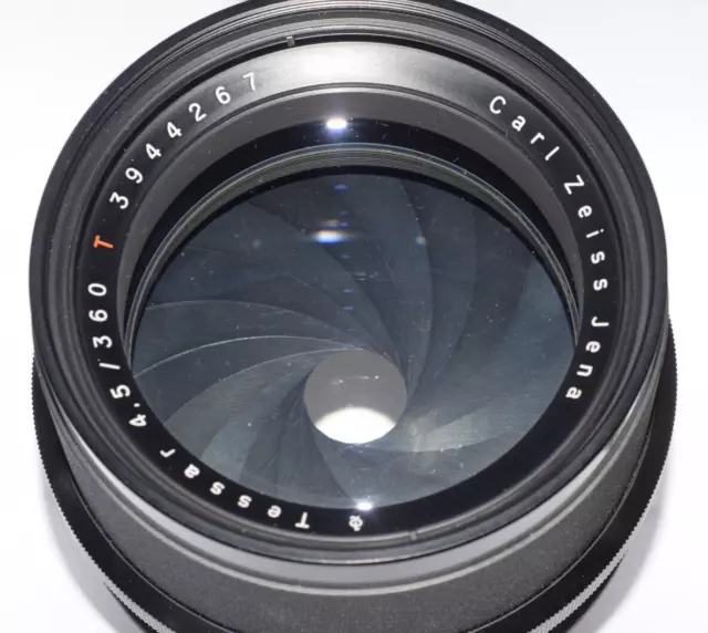 Carl Zeiss Jena Tessar 360mm/4.5 Red T  Screw 108mm