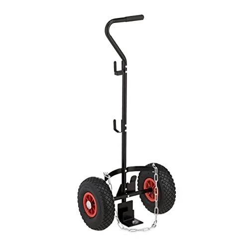 test du chariot à bois Relaxdays : transportez votre chauffage avec style