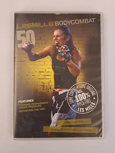 Lesmills BODYCOMBAT50 DVD LES MILLS BODYCOMBAT DVD LES MILLS