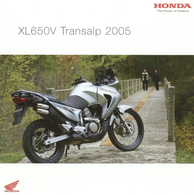 Honda XL 650 V Transalp Prospekt 2005 D GB F I E NL P brochure catalogus catalog