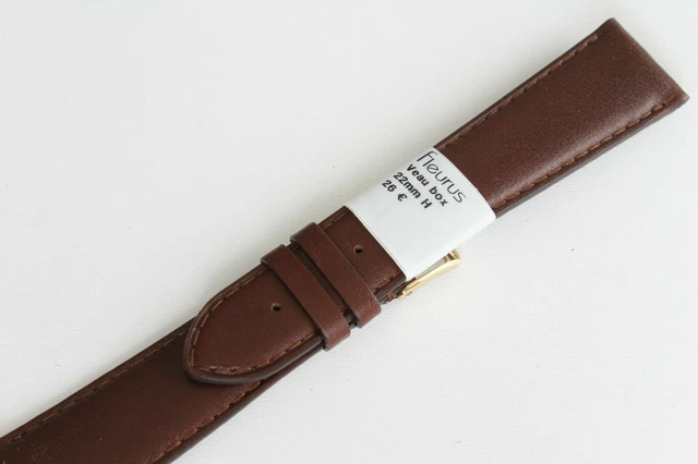 Bracelet De Montre Cuir FLEURUS – 14mm – Fabriqué En France (plusieurs Couleurs)