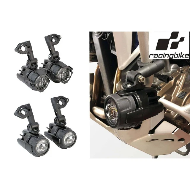 Fendinebbia Racingbike Per Bmw R Nine T 1200 Urban G/S 2021 > 2022 Nero Fog01N