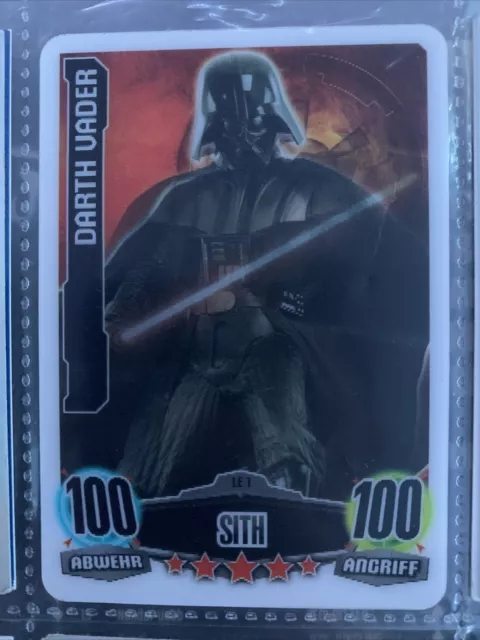 star wars force attax karten