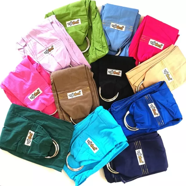 NEW WALKABOUT Baby Ring Sling Carrier Pouch Wrap 5 Position Various Colours