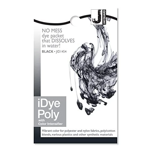 Jacquard Idye Polyester Dye Black