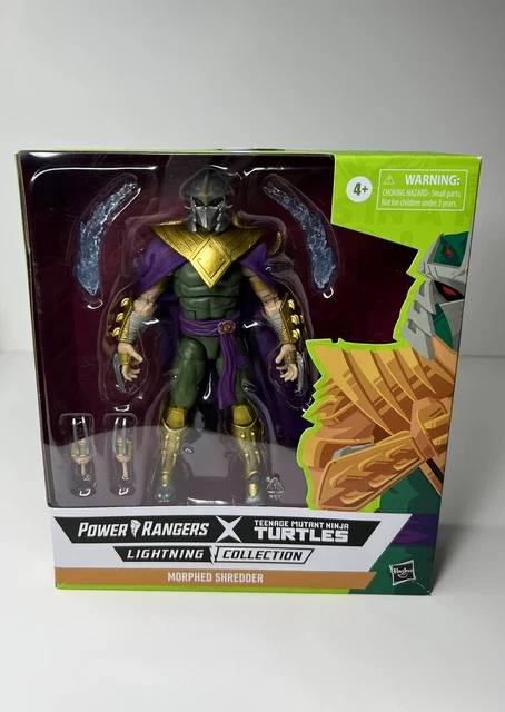 Hasbro Power Rangers Lightning Green Ranger Shredder Deluxe Action Figure