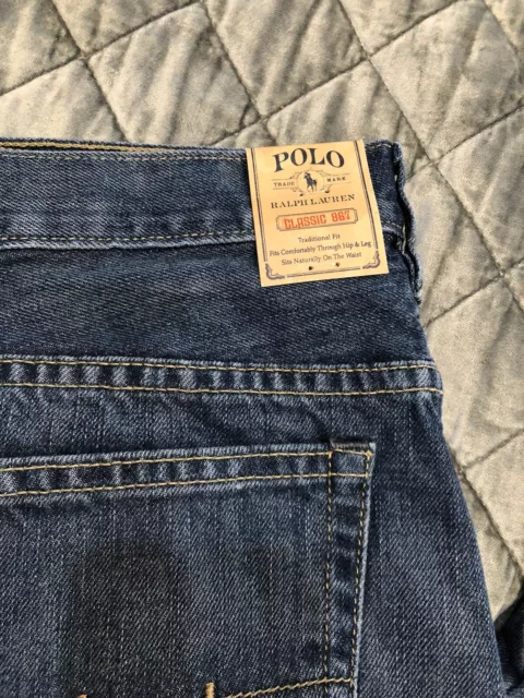 NWT Boys' Ralph Lauren Polo Classic 867 Jeans Sz 18 NEW WITH TAGS $45 3