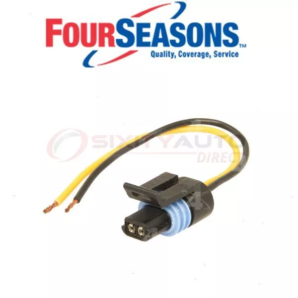 Four Seasons Coolant Temperature Sensor Connector for 1985-1986 Chevrolet rs