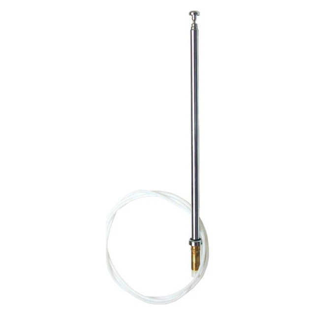 For Chevy Camaro 1967 URO Parts 5-Section Antenna Mast w Smooth Cord