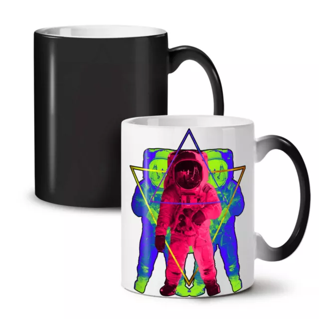 Psychedelic Astronaut NEW Colour Changing Tea Coffee Mug 11 oz | Wellcoda