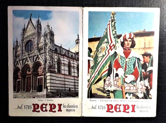 3788   Piccolo Calendario Pepi Siena  1965