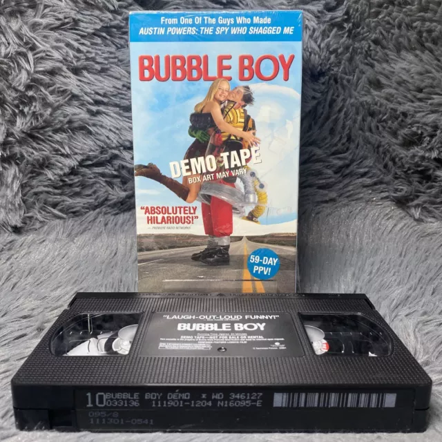 Fita de vídeo vhs filme comédia - Jimmy Bolha (bubble boy)