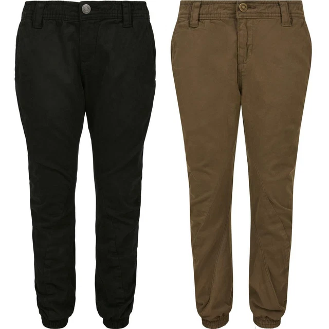 Urban Classics Bambini Ragazzi Elasticizzato Jogging Pantaloni Ragazzi Morbido