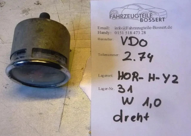 TACHIMETRO ASHOK 60 Km/h 48 Mm Puch Kreidler Z&uuml;ndapp Hercules Sachs KTM