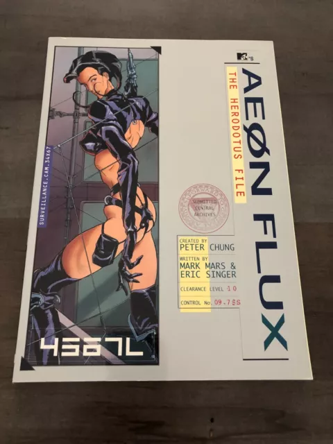 MTV's Aeon Flux Herodotus File Book - Softcover/Non-Flap Edition -