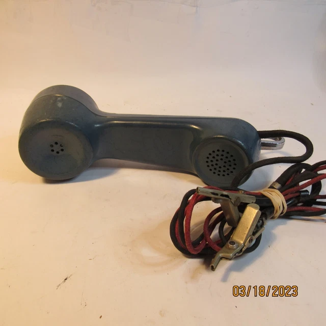 Vintage Bell System Western Electric Handset Phone Lineman Tester