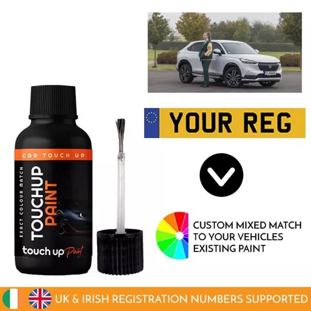 Touch Up Paint for Honda HR-V By Car Registration Reg Numberplate Pen