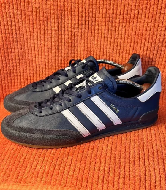 ADIDAS JEANS 2018 OG Navy Leather Originals City Casuals Valencia