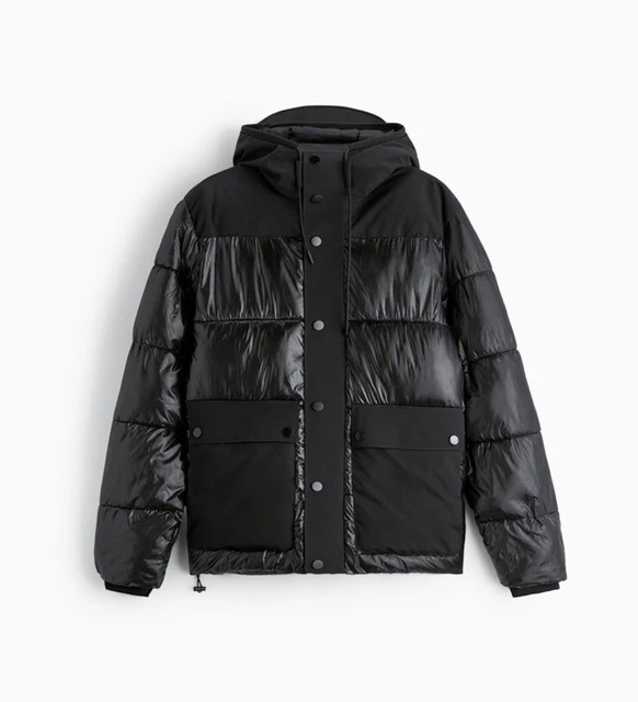 Contrast puffer on sale jacket zara